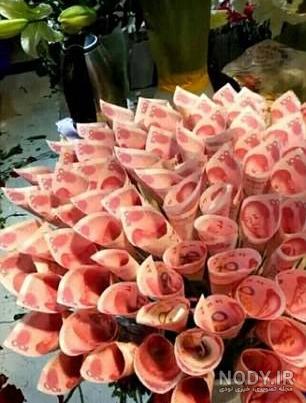 اموزش تزیین دسته گل با پول اموزش تزیین دسته گل با پول