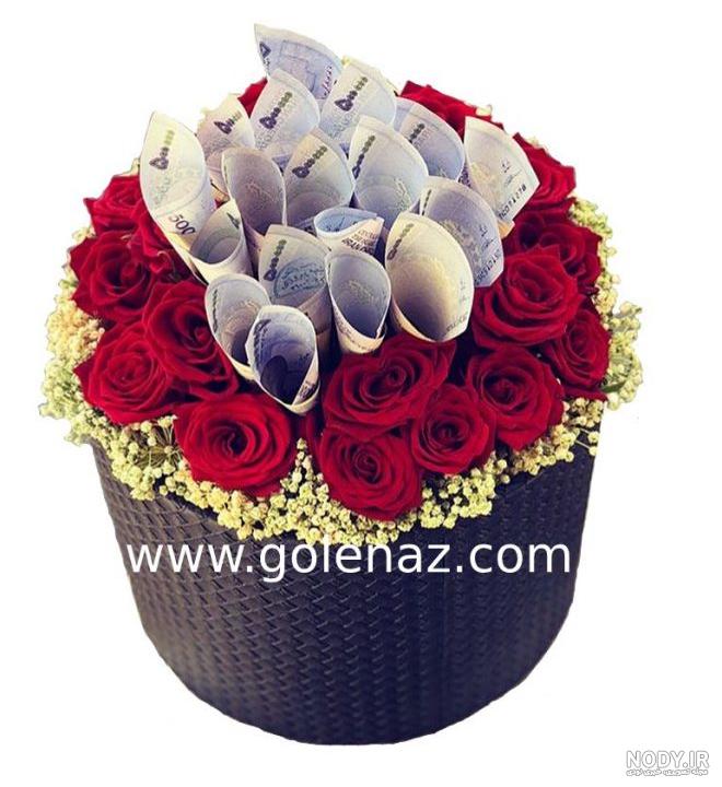 اموزش دسته گل با پول اموزش دسته گل با پول
