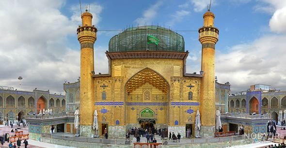 تصاویر سه بعدی حرم امام علی
