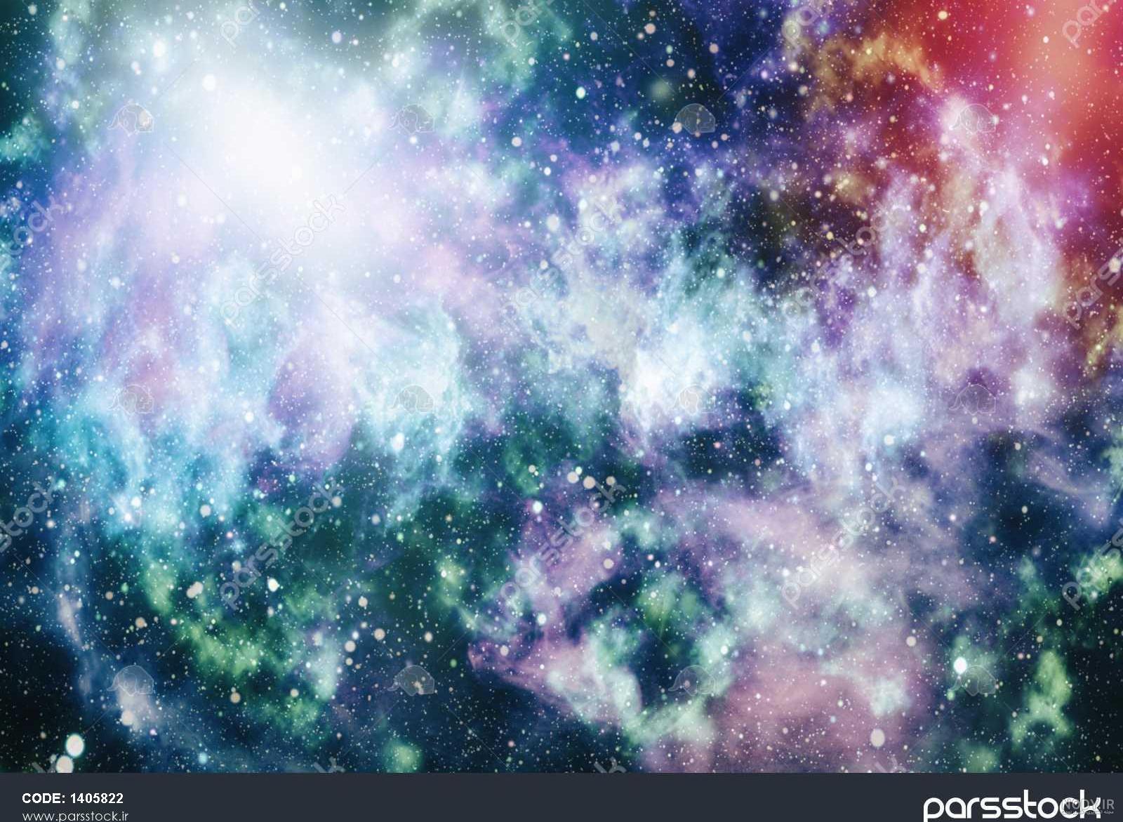 تصویر زمینه کهکشان برای کامپیوتر