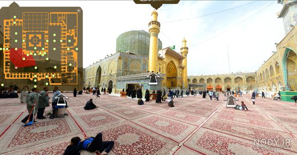 حرم امام حسین زنده همین الان
