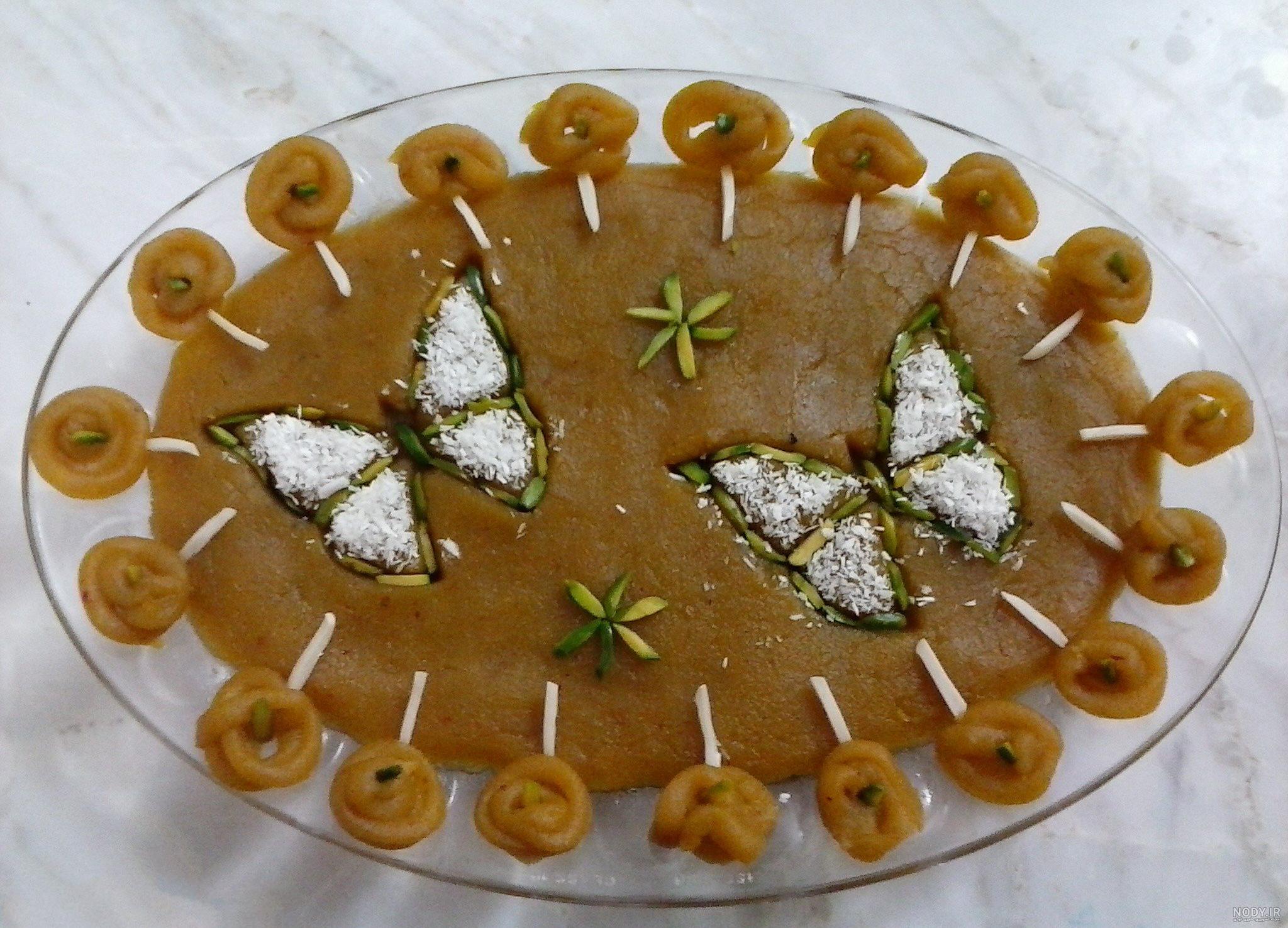 طرز تهیه حلوا مجلسی با عکس
