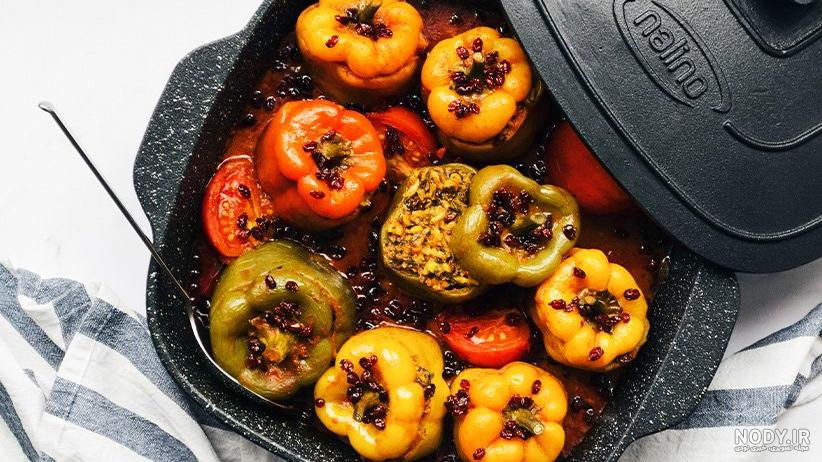 طرز تهیه دلمه پلو طرز تهیه دلمه پلو