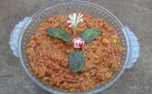 طرز تهیه میرزا قاسمی با کشک
