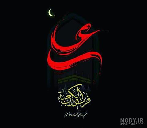 عکس حضرت علی با شیر و شمشیر