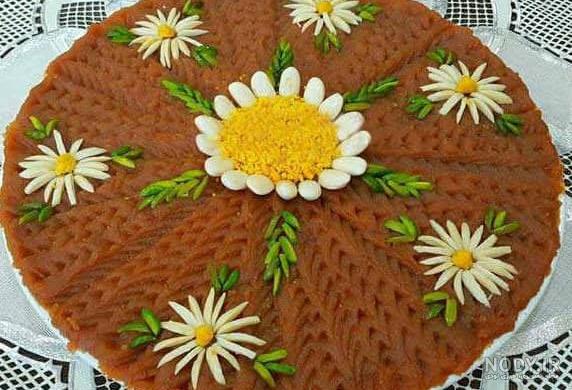 عکس حلوای ساده خانگی