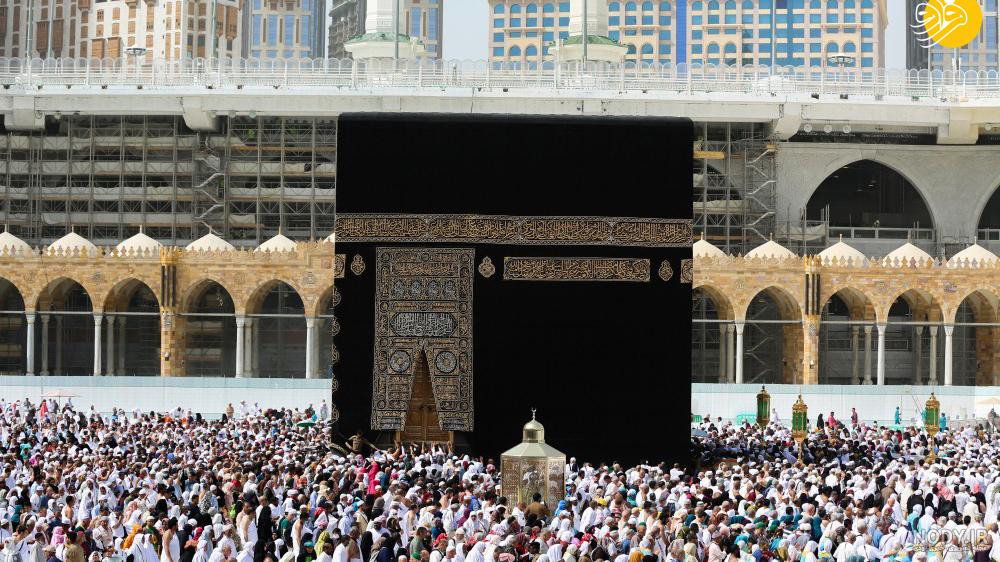 عکس داخل کعبه با کیفیت بالا