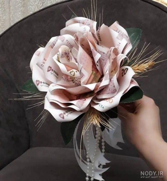 عکس دسته گل با پول عکس دسته گل با پول
