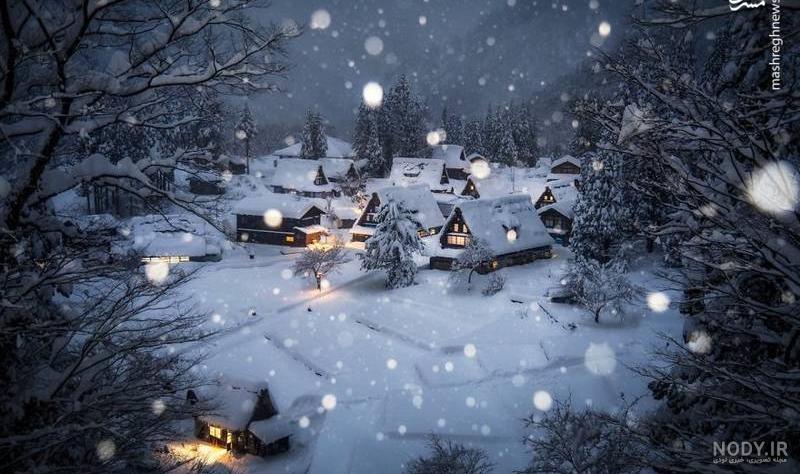 عکس زیبای طبیعت زمستان
