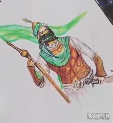 عکس طراحی شده امام حسین عکس طراحی شده امام حسین