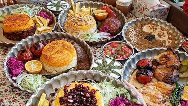 عکس غذای شیک ایرانی