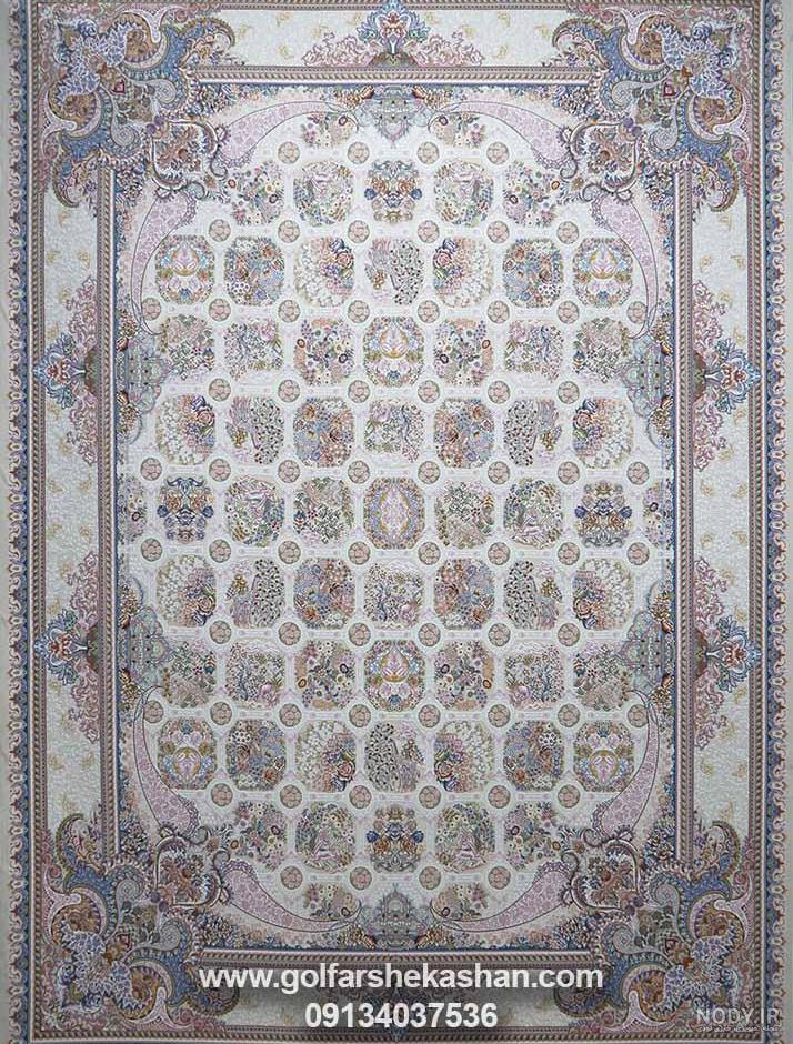 فرش کرم گلبهی
