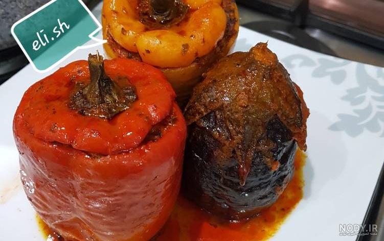 فیلم طرز تهیه دلمه بادمجان و فلفل فیلم طرز تهیه دلمه بادمجان و فلفل