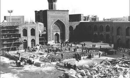 فیلم هوایی از حرم امام حسین
