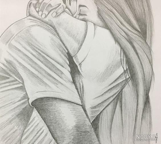 نقاشی قلب عاشقانه