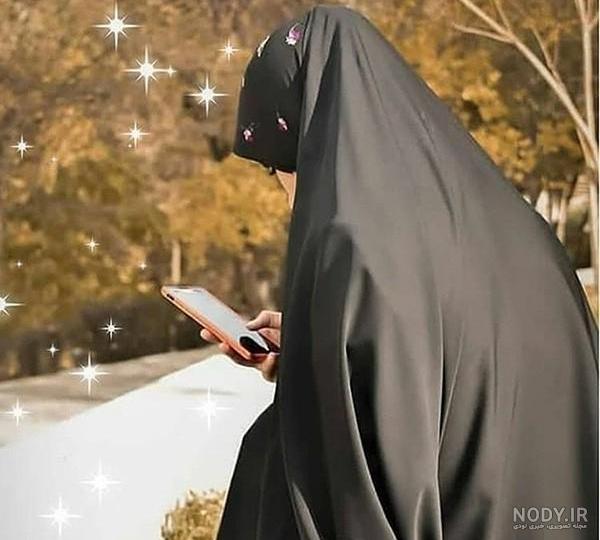 عکس دختر با حجاب برای پروفایل اینستاگرام