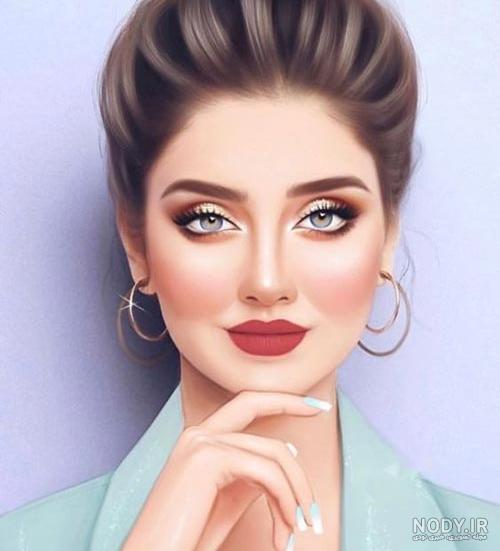 عکس دختر زیبا فانتزی برای پروفایل
