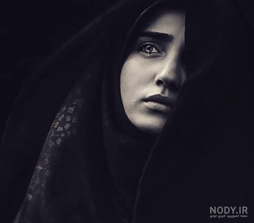 عکس دختر چادری غمگین برای پروفایل