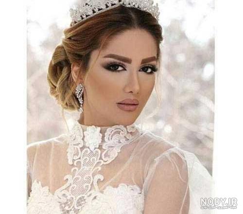 عکس عروس و داماد عاشقانه در باغ عکس عروس و داماد عاشقانه در باغ