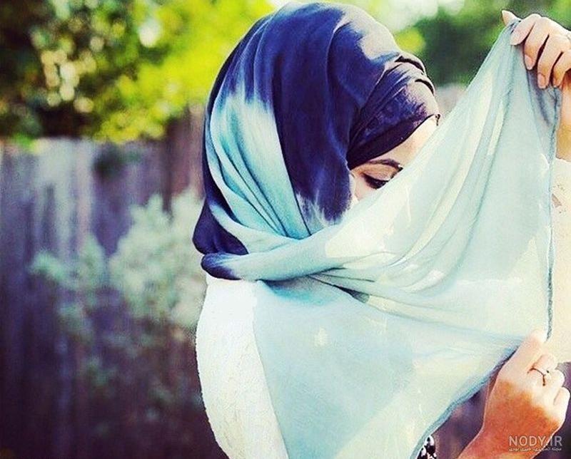 عکس پروفایل دختر با حجاب کارتونی