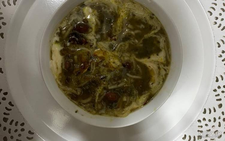 آموزش تزیین آش رشته ساده آموزش تزیین آش رشته ساده