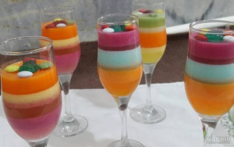 طرز تهیه ژله بستنی آسان طرز تهیه ژله بستنی آسان