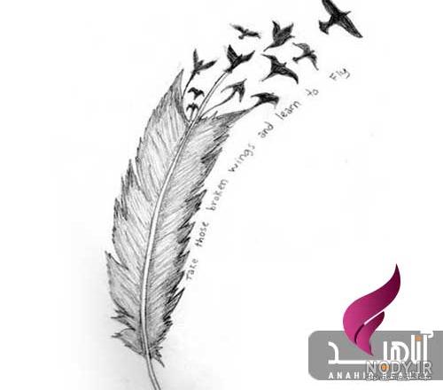 عکس تاتو پری دریایی