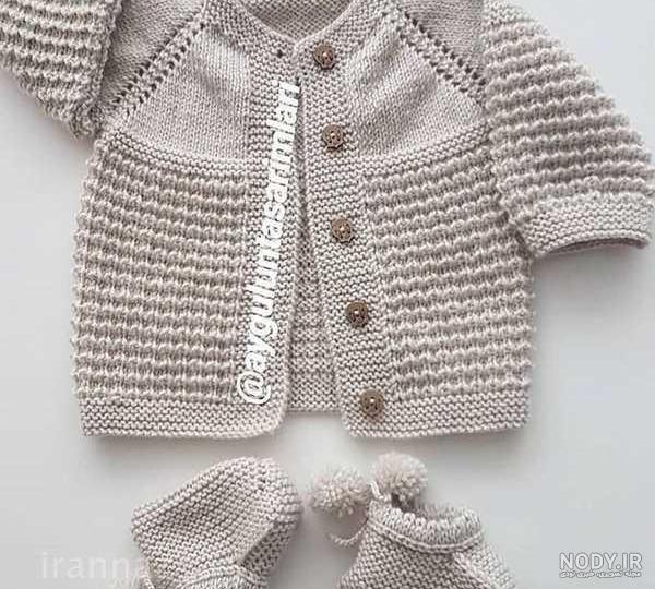 عکس ژاکت نوزادی پسرانه