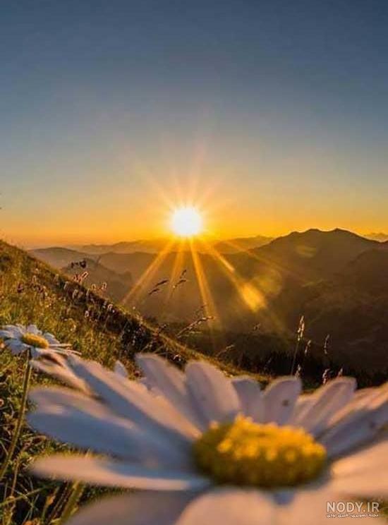 عکس خفن عکس طلوع زمستانی