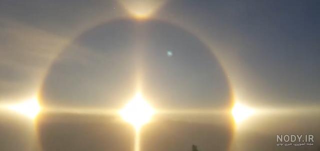 عکس طلوع خورشید طبیعی