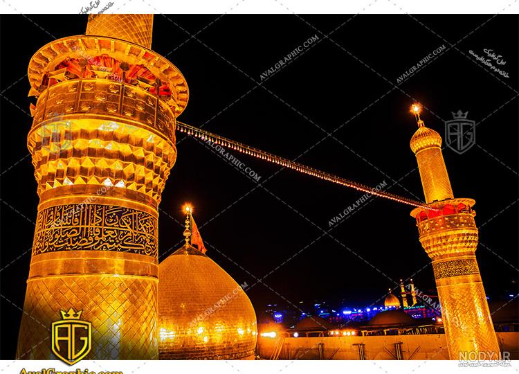 عکس حرم امام حسین با کیفیت عکس نودی