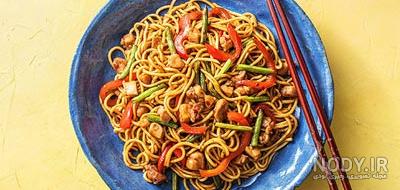 عکس غذا چینی