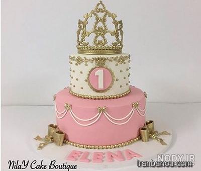 کیک تولد دخترانه جوان