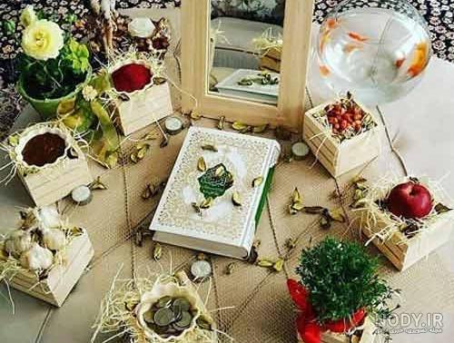 عکس سفره هفت سین جدید عکس سفره هفت سین جدید