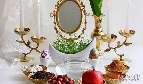 عکس سفره هفت سین ساده عکس سفره هفت سین ساده