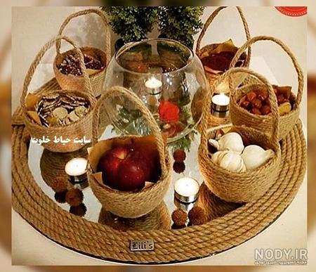 عکس سفره هفت سین لاکچری عکس سفره هفت سین لاکچری
