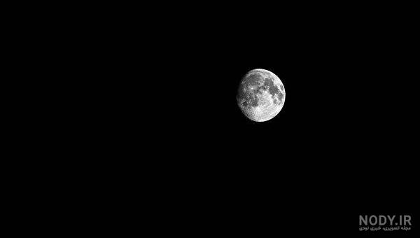 عکس ماه و ستاره سیاه و سفید