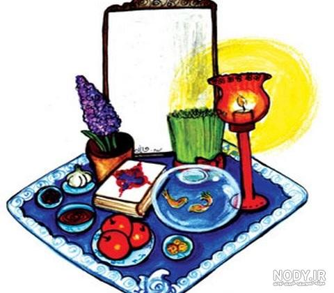 عکس کارتونی هفت سین