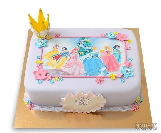 عکس کیک پرنسسی دخترانه