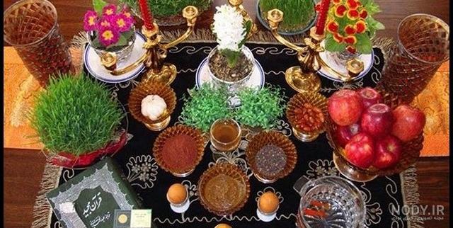 هفت سین با چوب کبریت هفت سین با چوب کبریت