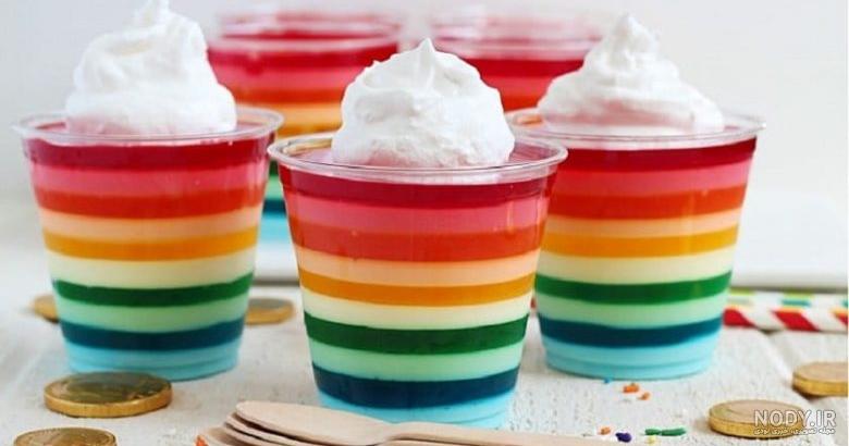 زیباترین ژله بستنی زیباترین ژله بستنی