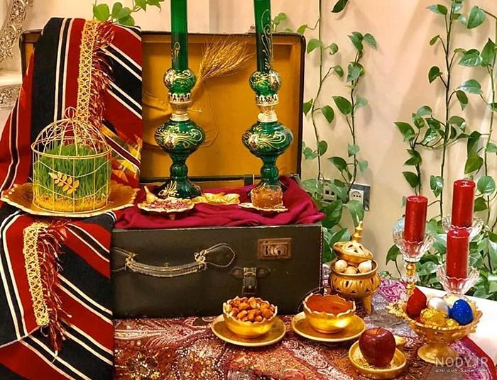سفره هفت سین ایستاده سفره هفت سین ایستاده