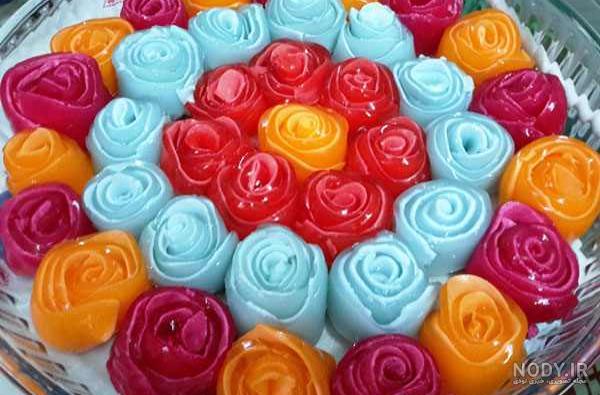 طرز تهيه زیباترین ژله بستنی طرز تهيه زیباترین ژله بستنی
