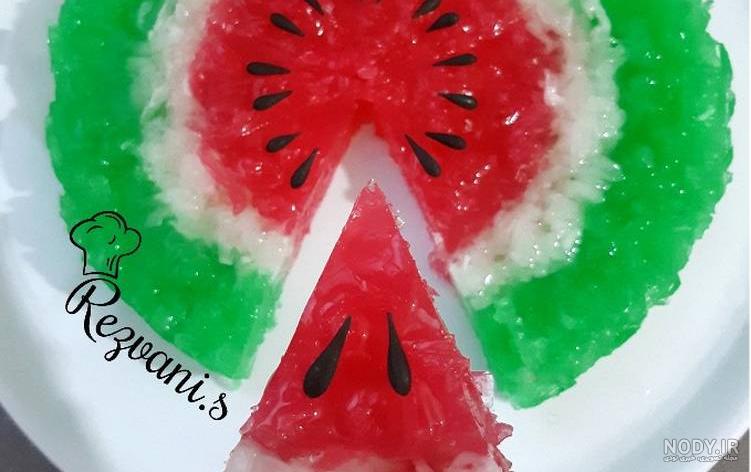 طرز تهیه ژله بستنی با قالب
