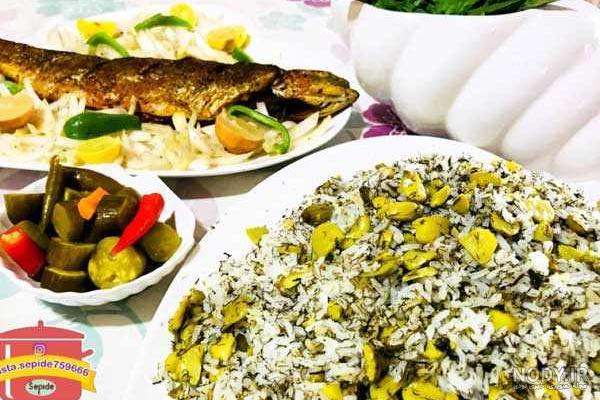 عکس ماهی پلو
