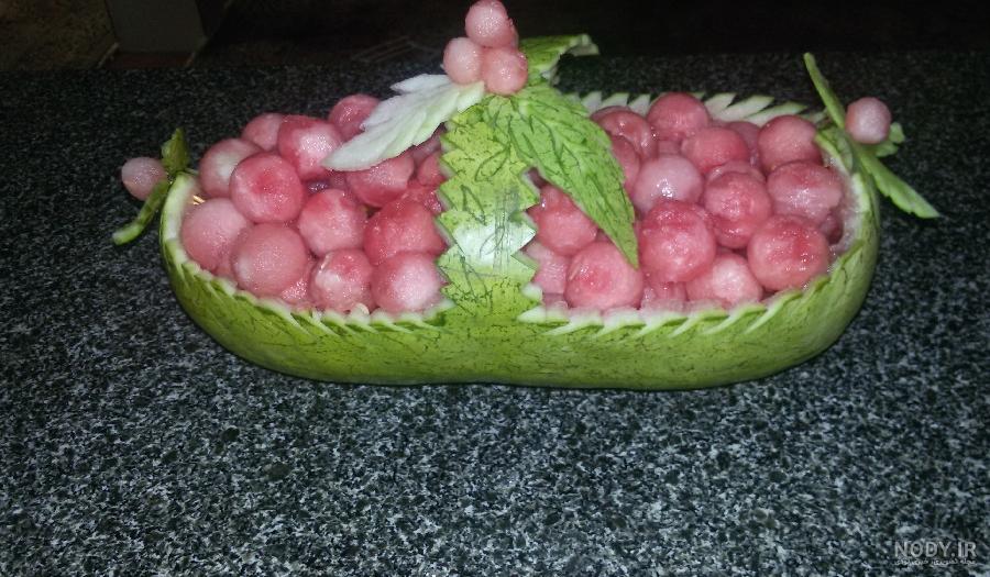 عکس هندوانه شب یلدا ساده