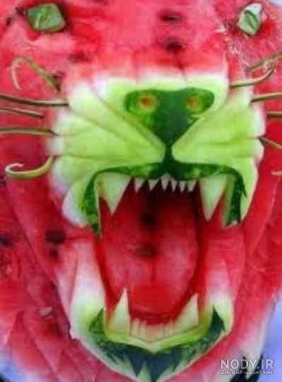 عکس هندوانه یلدایی
