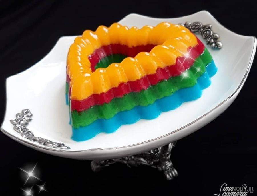 مدل ژله بستنی لیوانی مدل ژله بستنی لیوانی