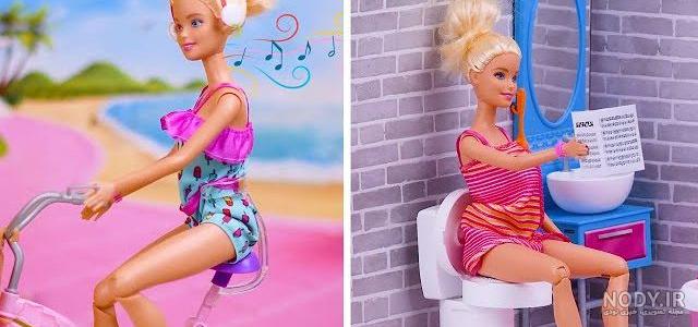 ساخت عروسک باربی با بطری نوشابه