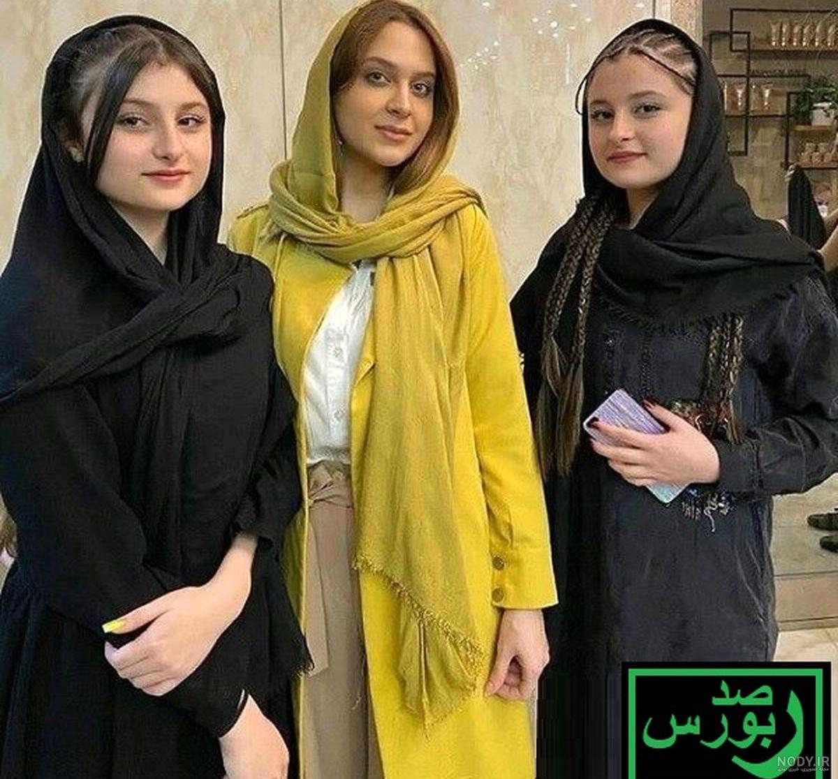عکس سارا و نیکا با لباس عروس